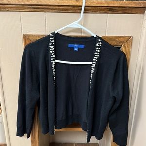 Black apt 9 cardigan. Size M